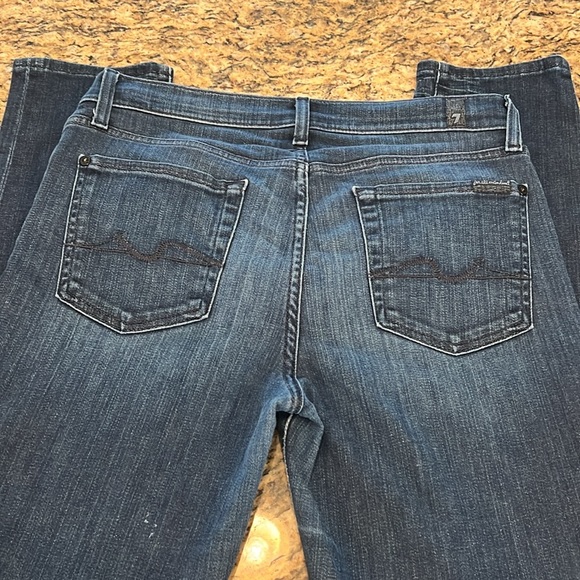7 For All Mankind Slim Cigarette Jean - Size 28 - Picture 4 of 6
